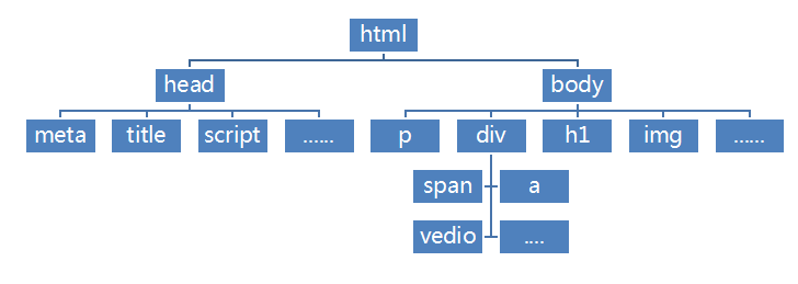 html结构图